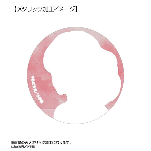 『あだち充作品』浅倉南 メタリック缶バッジ2個セット