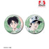 『あだち充作品』国見比呂 メタリック缶バッジ2個セット