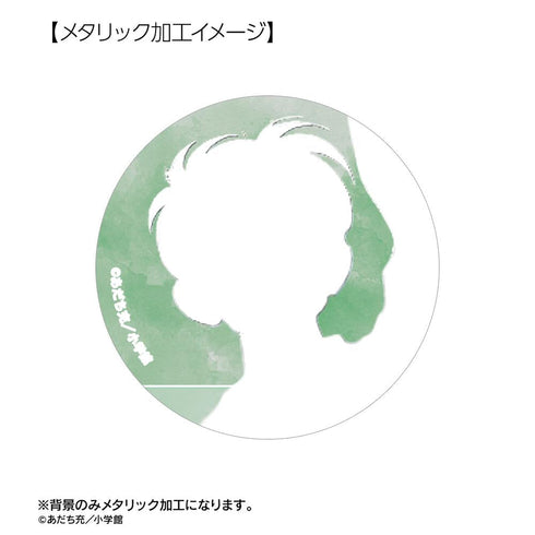 『あだち充作品』国見比呂 メタリック缶バッジ2個セット