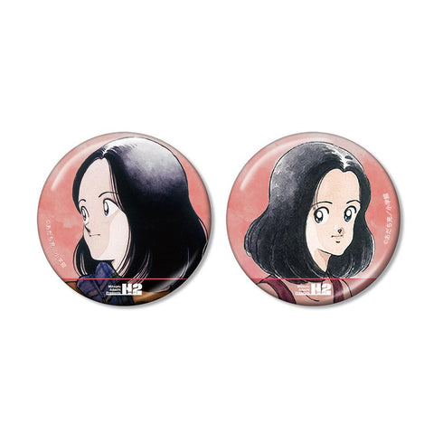 『あだち充作品』雨宮ひかり メタリック缶バッジ2個セット