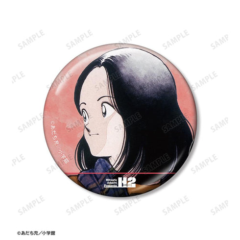 『あだち充作品』雨宮ひかり メタリック缶バッジ2個セット