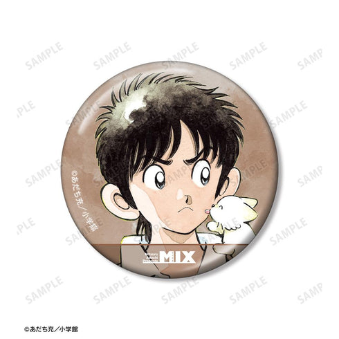 『あだち充作品』立花投馬 メタリック缶バッジ2個セット