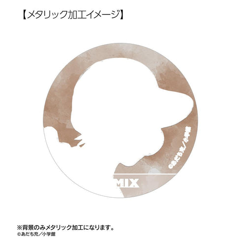 『あだち充作品』立花投馬 メタリック缶バッジ2個セット