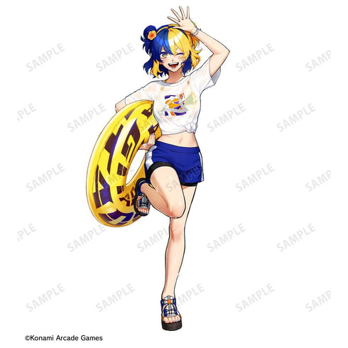 『GITADORA GALAXY WAVE DELTA』描き下ろし 璃音 水着ver. 着用Teeユニセックス