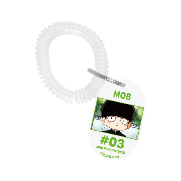 『モブサイコ100 III』影山茂夫 ゆるコマ ロッカーキー風アクリルキーホルダー ver.A