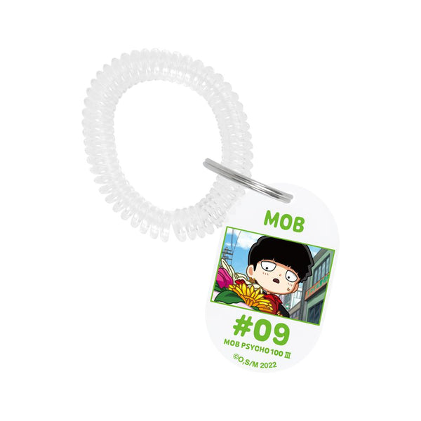 『モブサイコ100 III』影山茂夫 ゆるコマ ロッカーキー風アクリルキーホルダー ver.B