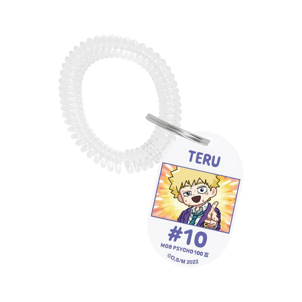 『モブサイコ100 III』花沢輝気 ゆるコマ ロッカーキー風アクリルキーホルダー