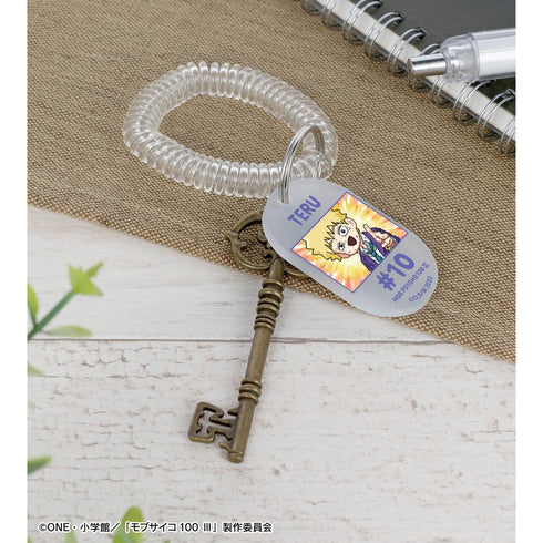 『モブサイコ100 III』花沢輝気 ゆるコマ ロッカーキー風アクリルキーホルダー
