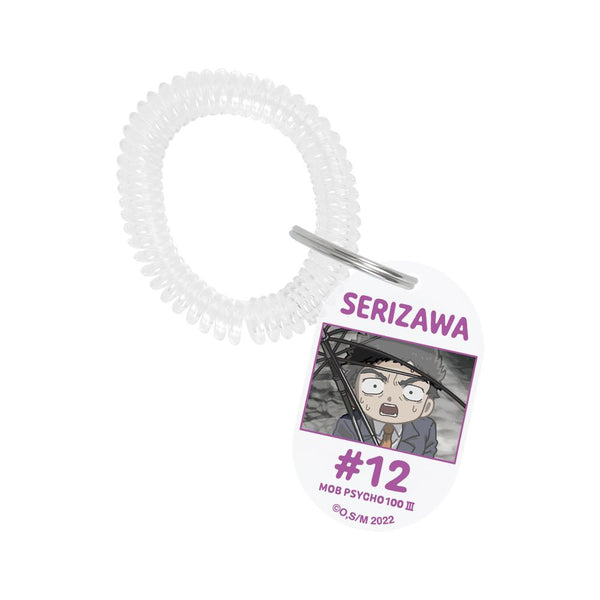 『モブサイコ100 III』芹沢克也 ゆるコマ ロッカーキー風アクリルキーホルダー