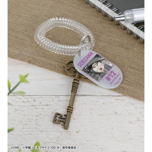 『モブサイコ100 III』芹沢克也 ゆるコマ ロッカーキー風アクリルキーホルダー