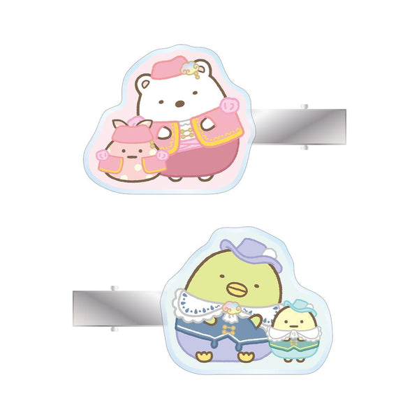 『すみっコぐらし 空の王国とふたりのコ』アクリルヘアクリップ2個セット ver.A