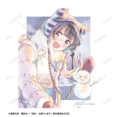 『彼女、お借りします』八重森みに Ani-Art aqua label 第2弾 キャンバスボード