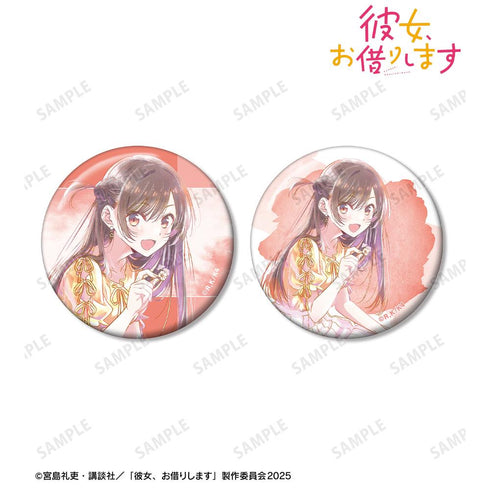 『彼女、お借りします』水原千鶴 Ani-Art aqua label 第2弾 缶バッジ2個セット