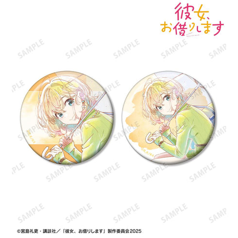 『彼女、お借りします』七海麻美 Ani-Art aqua label 第2弾 缶バッジ2個セット