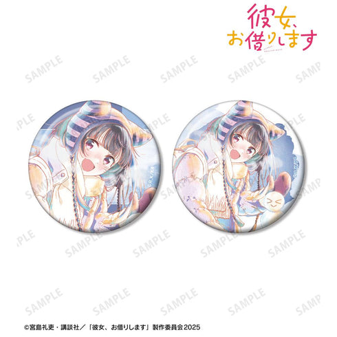 『彼女、お借りします』八重森みに Ani-Art aqua label 第2弾 缶バッジ2個セット