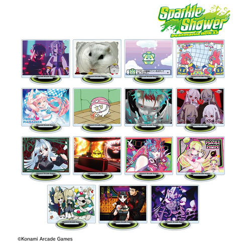 『beatmania IIDX 33 Sparkle Shower』トレーディングアクリルスタンド(単位/BOX)