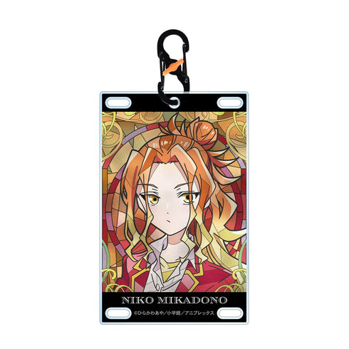 『帝乃三姉妹は案外、チョロい。』帝乃 二琥 Aure Glass カラビナ付きカード型アクリルキーホルダー