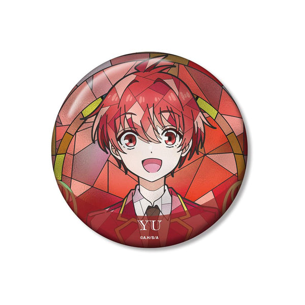 『帝乃三姉妹は案外、チョロい。』綾世 優 Aure Glass 100mm缶バッジ