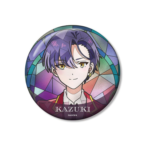 『帝乃三姉妹は案外、チョロい。』帝乃 一輝 Aure Glass 100mm缶バッジ
