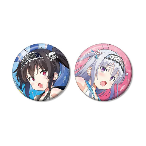 『CHUNITHM VERSE』鬼蝮 ユリア&鬼蝮 アイリ 缶バッジ2個セット