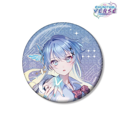 『CHUNITHM VERSE』八月朔日みはね 75mmグリッター缶バッジ