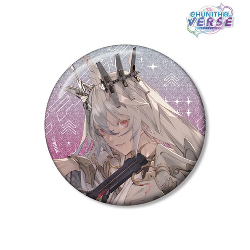 『CHUNITHM VERSE』バテシバ/メタヴァース異体 75mmグリッター缶バッジ