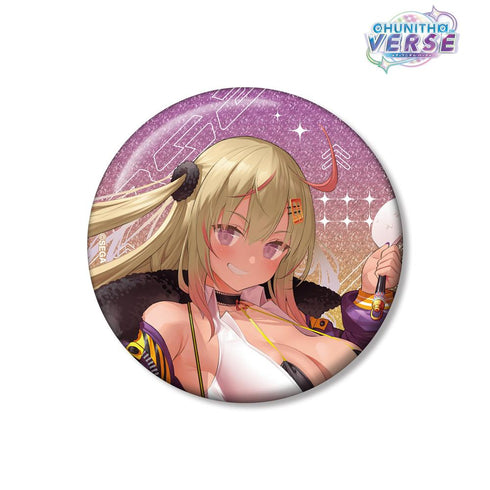 『CHUNITHM VERSE』明光澤 米子 75mmグリッター缶バッジ