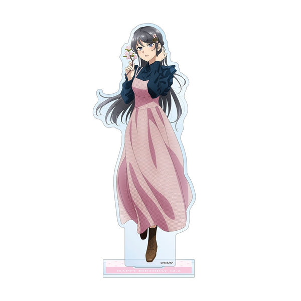 『青春ブタ野郎はサンタクロースの夢を見ない』描き下ろし 桜島麻衣(春) BIGアクリルスタンド <桜島麻衣 バースデー2025ver.>【202610再販】