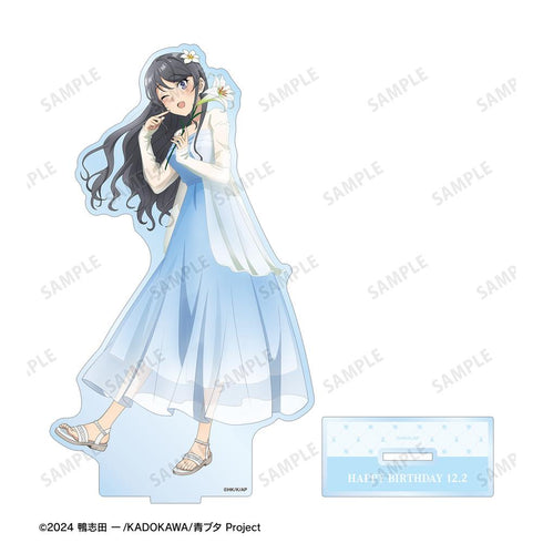 『青春ブタ野郎はサンタクロースの夢を見ない』描き下ろし 桜島麻衣(夏) BIGアクリルスタンド <桜島麻衣 バースデー2025ver.>