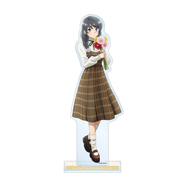 『青春ブタ野郎はサンタクロースの夢を見ない』描き下ろし 桜島麻衣(秋) BIGアクリルスタンド <桜島麻衣 バースデー2025ver.>【202610再販】