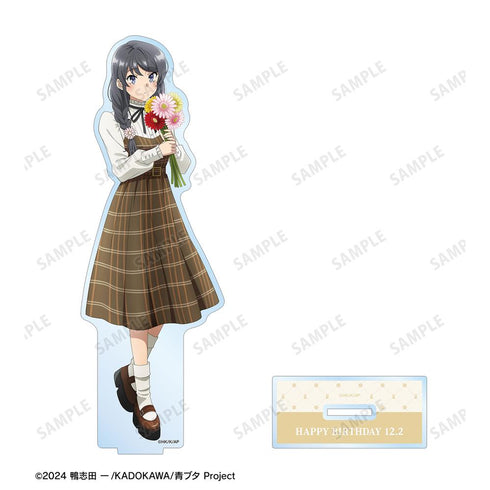 『青春ブタ野郎はサンタクロースの夢を見ない』描き下ろし 桜島麻衣(秋) BIGアクリルスタンド <桜島麻衣 バースデー2025ver.>