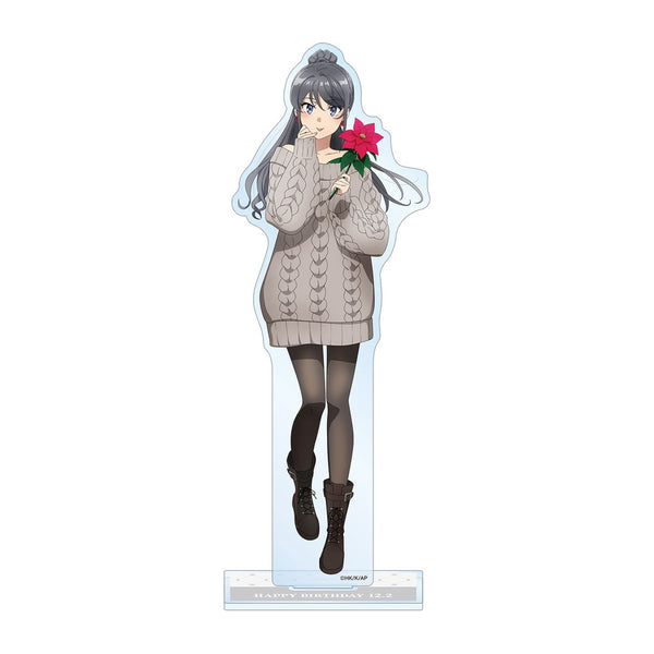 『青春ブタ野郎はサンタクロースの夢を見ない』描き下ろし 桜島麻衣(冬) BIGアクリルスタンド <桜島麻衣 バースデー2025ver.>【202610再販】