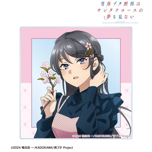 『青春ブタ野郎はサンタクロースの夢を見ない』描き下ろし 桜島麻衣(春) アクリルカード <桜島麻衣 バースデー2025ver.>