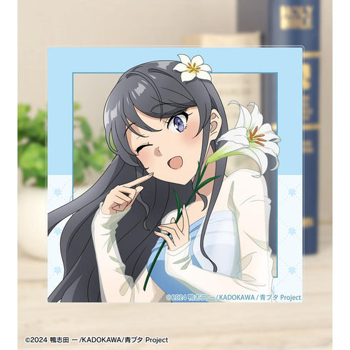 『青春ブタ野郎はサンタクロースの夢を見ない』描き下ろし 桜島麻衣(夏) アクリルカード <桜島麻衣 バースデー2025ver.>