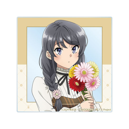 『青春ブタ野郎はサンタクロースの夢を見ない』描き下ろし 桜島麻衣(秋) アクリルカード <桜島麻衣 バースデー2025ver.>【202610再販】