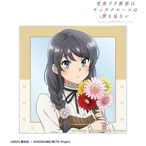 『青春ブタ野郎はサンタクロースの夢を見ない』描き下ろし 桜島麻衣(秋) アクリルカード <桜島麻衣 バースデー2025ver.>