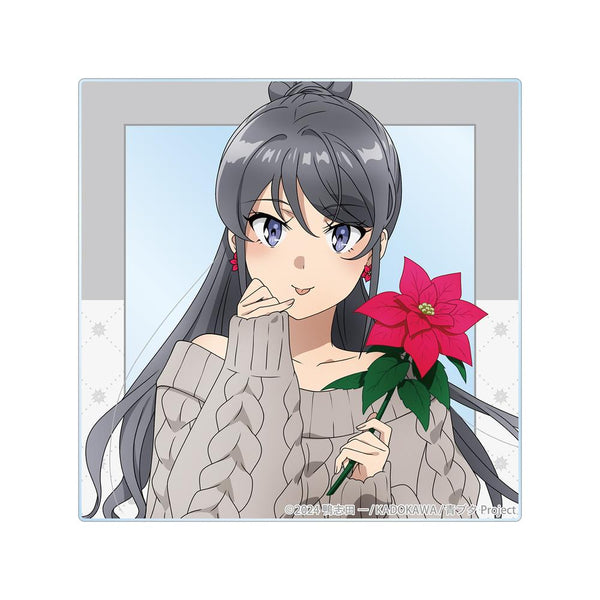 『青春ブタ野郎はサンタクロースの夢を見ない』描き下ろし 桜島麻衣(冬) アクリルカード <桜島麻衣 バースデー2025ver.>