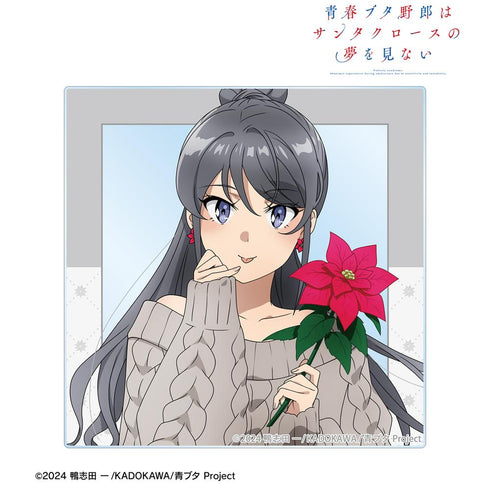 『青春ブタ野郎はサンタクロースの夢を見ない』描き下ろし 桜島麻衣(冬) アクリルカード <桜島麻衣 バースデー2025ver.>