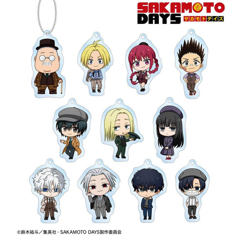 『SAKAMOTO DAYS』トレーディング ちびキャラ 英国風ver. アクリルキーホルダー(単位/BOX)【202608再販】