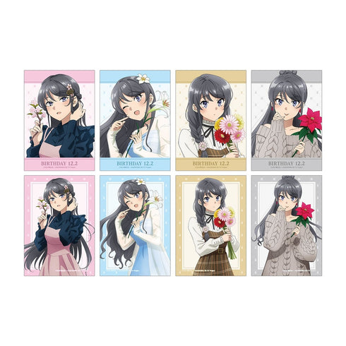 『青春ブタ野郎はサンタクロースの夢を見ない』描き下ろし トレーディングブロマイド <桜島麻衣 バースデー2025ver.>(単位/BOX)【202610再販】