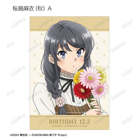 『青春ブタ野郎はサンタクロースの夢を見ない』描き下ろし トレーディングブロマイド <桜島麻衣 バースデー2025ver.>(単位/BOX)【202610再販】
