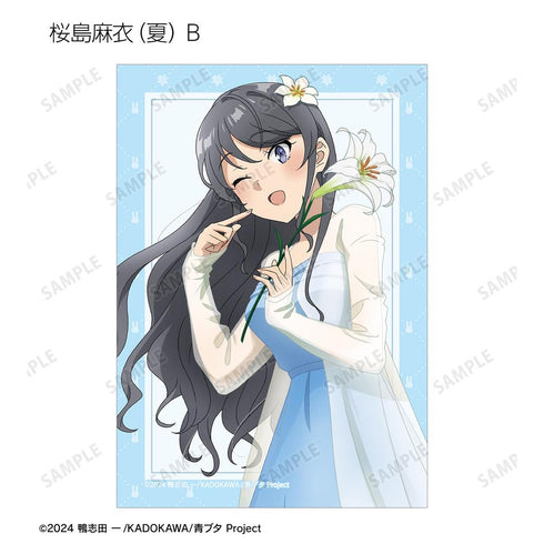 『青春ブタ野郎はサンタクロースの夢を見ない』描き下ろし トレーディングブロマイド <桜島麻衣 バースデー2025ver.>(単位/BOX)