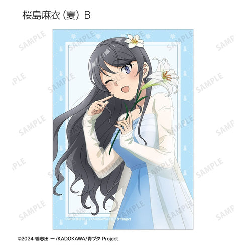 『青春ブタ野郎はサンタクロースの夢を見ない』描き下ろし トレーディングブロマイド <桜島麻衣 バースデー2025ver.>(単位/BOX)【202610再販】