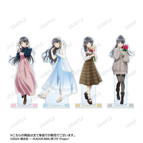 『青春ブタ野郎はサンタクロースの夢を見ない』描き下ろし 桜島麻衣(春) 特大アクリルスタンド <桜島麻衣 バースデー2025ver.>