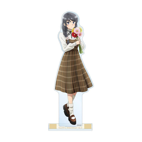 『青春ブタ野郎はサンタクロースの夢を見ない』描き下ろし 桜島麻衣(秋) 特大アクリルスタンド <桜島麻衣 バースデー2025ver.>