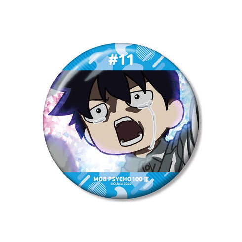 『モブサイコ100 III』影山律 ゆるコマ 100mm缶バッジ