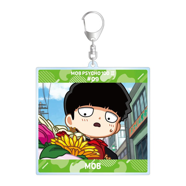 『モブサイコ100 III』影山茂夫 ゆるコマ BIGアクリルキーホルダー ver.B