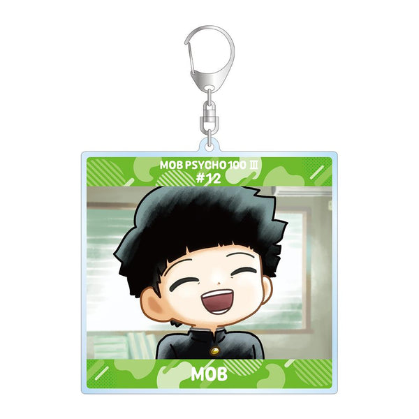 『モブサイコ100 III』影山茂夫 ゆるコマ BIGアクリルキーホルダー ver.C
