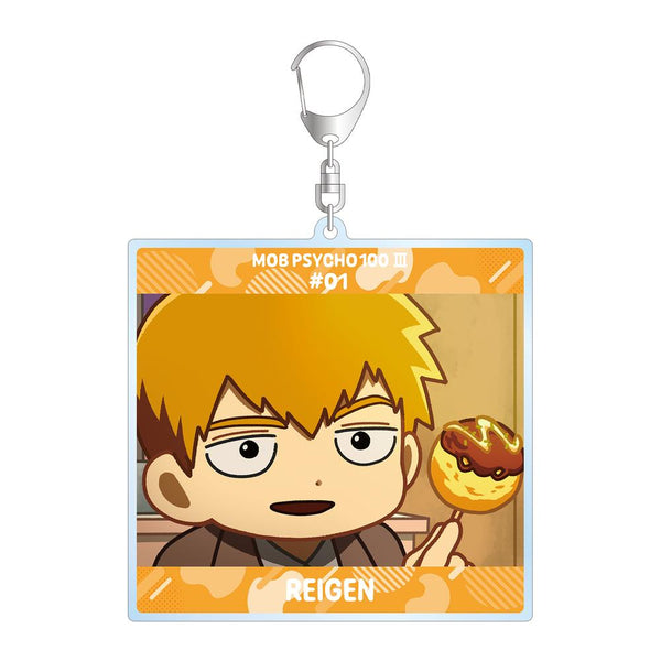 『モブサイコ100 III』霊幻新隆 ゆるコマ BIGアクリルキーホルダー ver.A