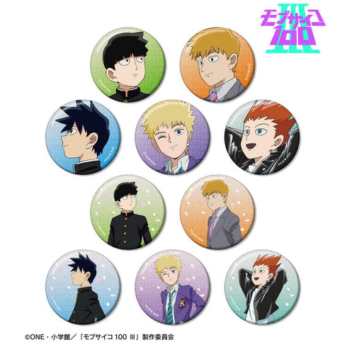 『モブサイコ100 III』描き下ろし 歩みver. トレーディンググリッター缶バッジ(単位/BOX)